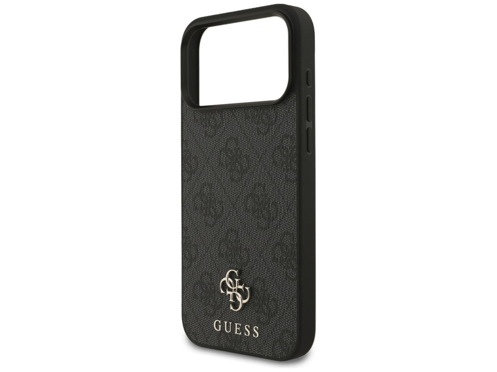 Capa MagSafe Guess 4G Small Classic Logo para iPhone 17 Pro Max - preta
