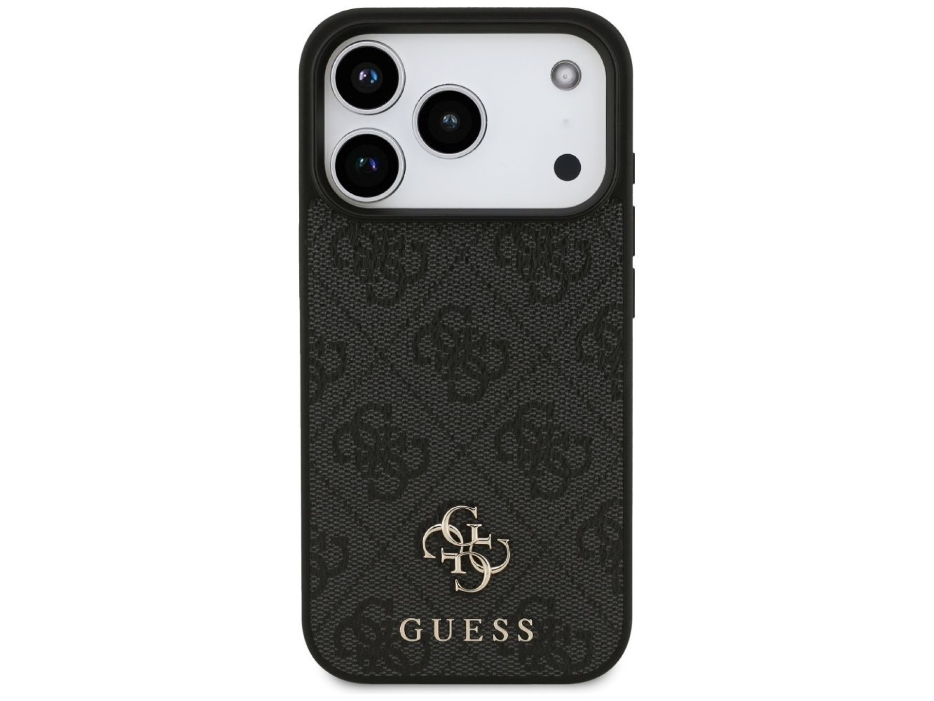 Funda Guess 4G Small Classic Logo MagSafe para iPhone 17 Pro - negra