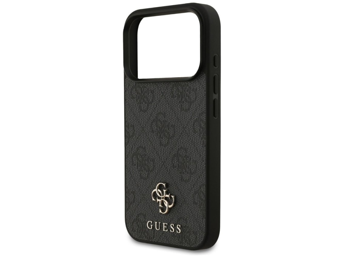 Funda Guess 4G Small Classic Logo MagSafe para iPhone 17 Pro - negra