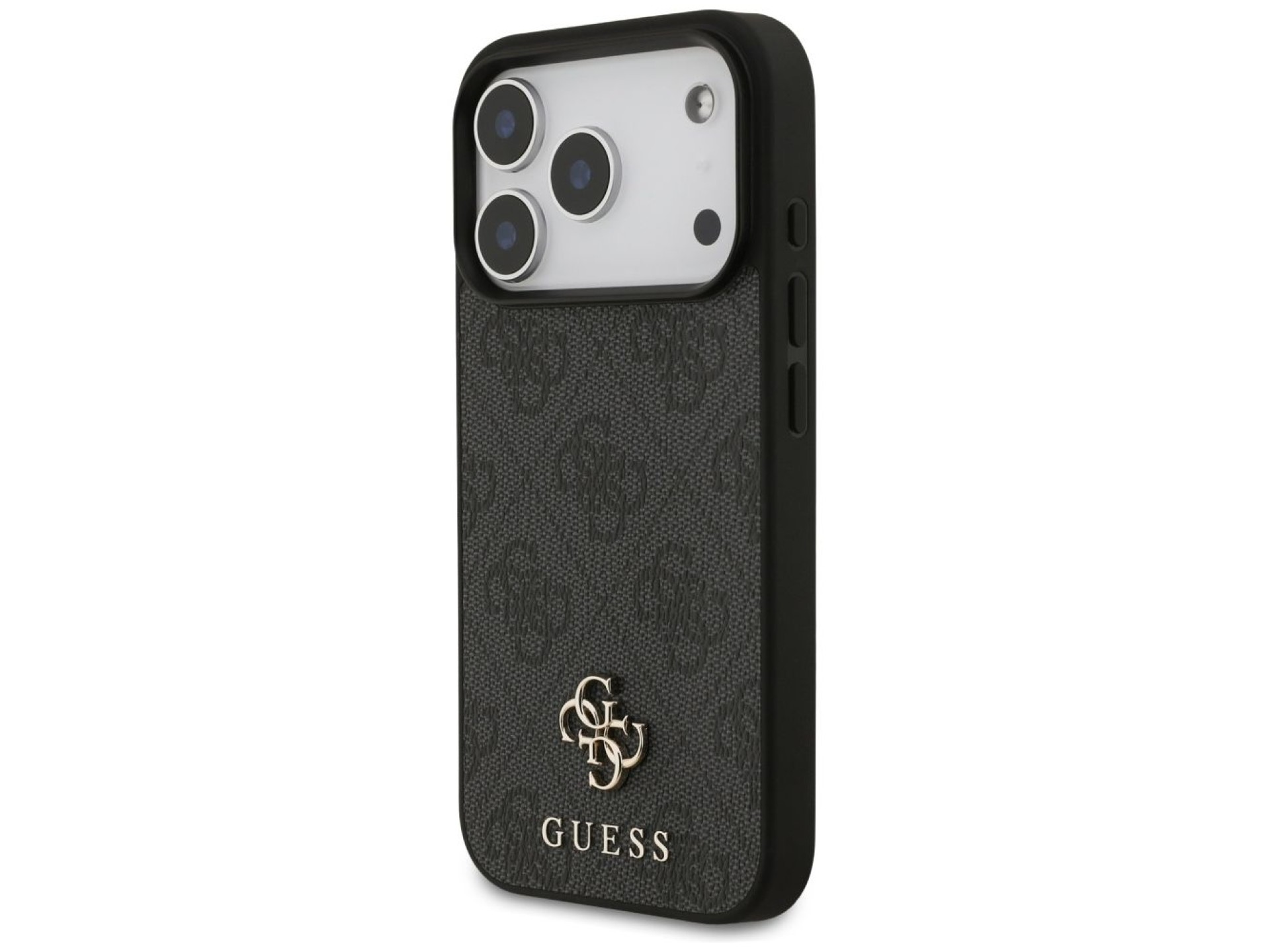 Funda Guess 4G Small Classic Logo MagSafe para iPhone 17 Pro - negra