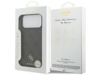Capa MagSafe Guess 4G Small Classic Logo para iPhone 17 Pro Max - preta Capa MagSafe Guess 4G Small Classic Logo para iPhone 17 Pro Max - preta