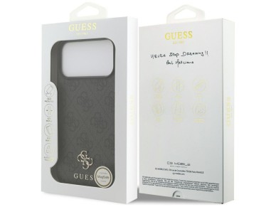 Funda Guess 4G Small Classic Logo MagSafe para iPhone 17 Pro Max - negra Funda Guess 4G Small Classic Logo MagSafe para iPhone 17 Pro Max - negra