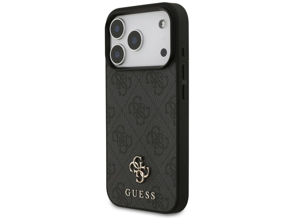 Funda Guess 4G Small Classic Logo MagSafe para iPhone 17 Pro - negra