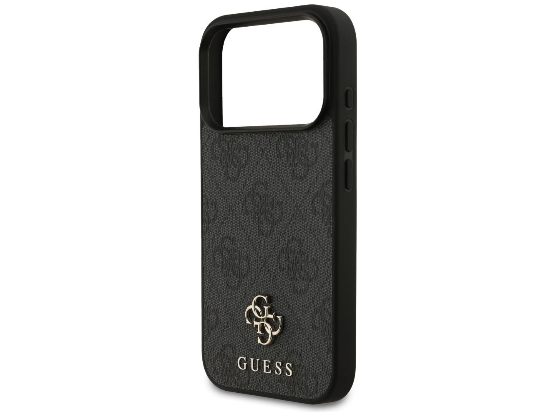 Funda Guess 4G Small Classic Logo MagSafe para iPhone 17 Pro - negra