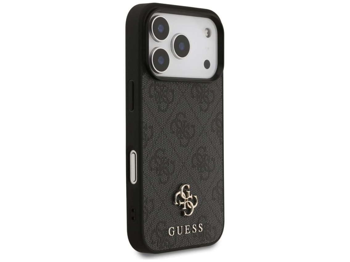 Funda Guess 4G Small Classic Logo MagSafe para iPhone 17 Pro - negra
