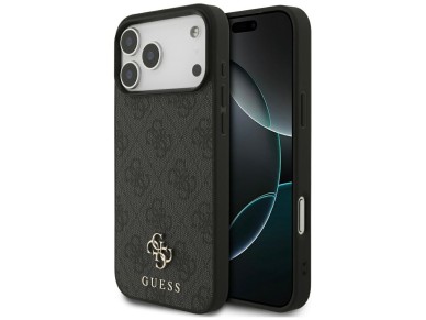Funda Guess 4G Small Classic Logo MagSafe para iPhone 17 Pro Max - negra Funda Guess 4G Small Classic Logo MagSafe para iPhone 17 Pro Max - negra