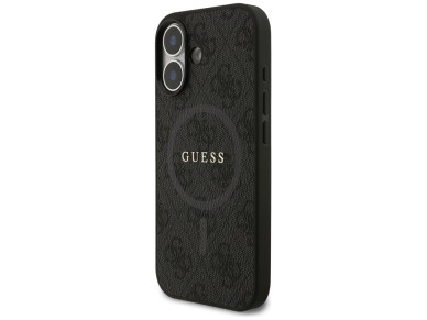 Guess 4G Ring Classic Logo MagSafe case for iPhone 17 - black Guess 4G Ring Classic Logo MagSafe case for iPhone 17 - black
