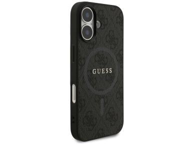 Guess 4G Ring Classic Logo MagSafe case for iPhone 17 - black Guess 4G Ring Classic Logo MagSafe case for iPhone 17 - black