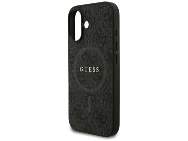 Guess 4G Ring Classic Logo MagSafe case for iPhone 17 - black Guess 4G Ring Classic Logo MagSafe case for iPhone 17 - black