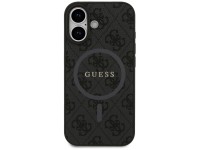 Capa Guess 4G Ring Classic Logo MagSafe para iPhone 17 - preta Capa Guess 4G Ring Classic Logo MagSafe para iPhone 17 - preta