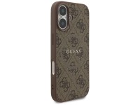 Capa Guess 4G Ring Classic Logo MagSafe para iPhone 17 - Marrom Capa Guess 4G Ring Classic Logo MagSafe para iPhone 17 - Marrom