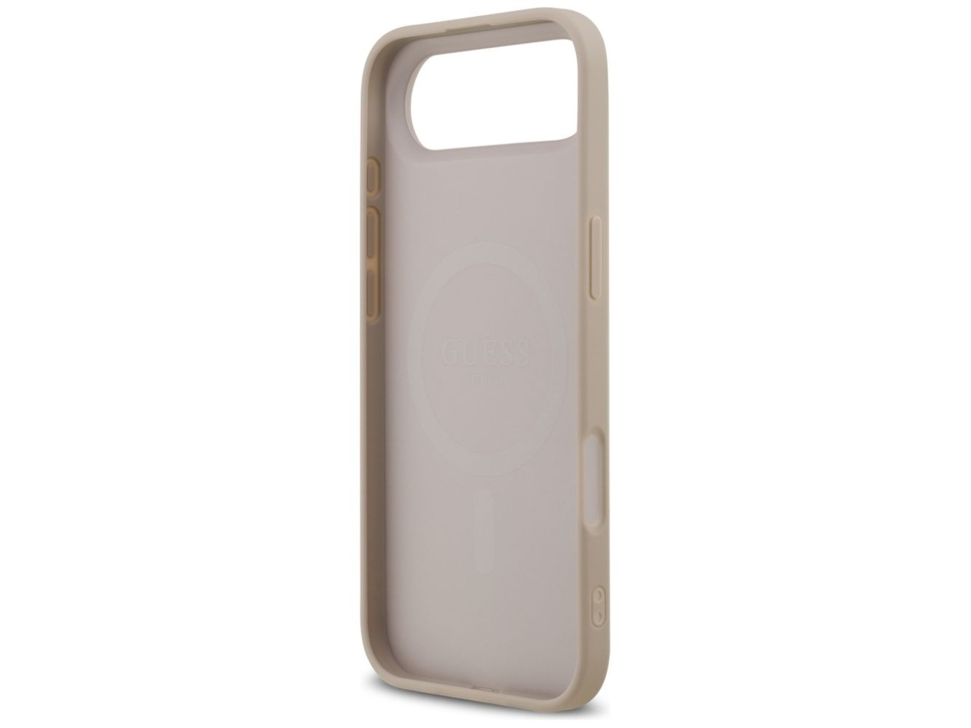 Funda Guess 4G Ring Classic Logo MagSafe para iPhone 17 Air - Rosa