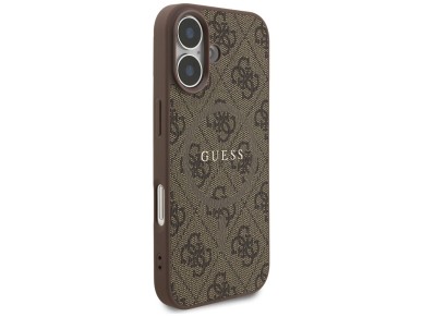 Guess 4G Ring Classic Logo MagSafe Case for iPhone 17 - Brown Guess 4G Ring Classic Logo MagSafe Case for iPhone 17 - Brown
