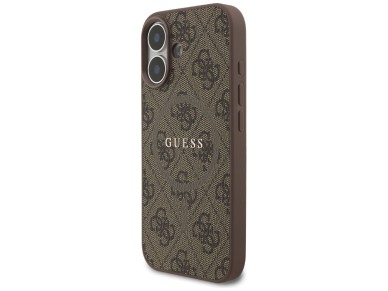 Guess 4G Ring Classic Logo MagSafe Case for iPhone 17 - Brown Guess 4G Ring Classic Logo MagSafe Case for iPhone 17 - Brown
