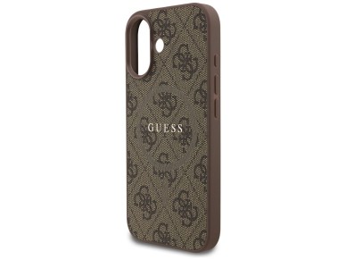 Guess 4G Ring Classic Logo MagSafe Case for iPhone 17 - Brown Guess 4G Ring Classic Logo MagSafe Case for iPhone 17 - Brown