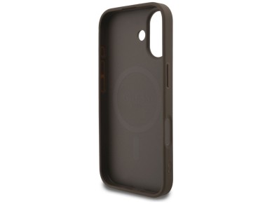 Guess 4G Ring Classic Logo MagSafe Case for iPhone 17 - Brown Guess 4G Ring Classic Logo MagSafe Case for iPhone 17 - Brown