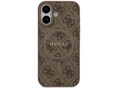 Guess 4G Ring Classic Logo MagSafe Case for iPhone 17 - Brown Guess 4G Ring Classic Logo MagSafe Case for iPhone 17 - Brown