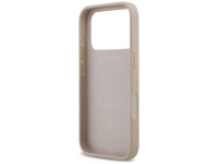 Funda Guess 4G con estampado de rayas y MagSafe para iPhone 17 Pro - Rosa Funda Guess 4G con estampado de rayas y MagSafe para iPhone 17 Pro - Rosa