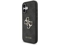 Capa Guess 4G com logo grande para iPhone 17 - Preta Capa Guess 4G com logo grande para iPhone 17 - Preta