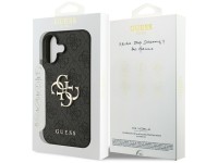 Capa Guess 4G com logo grande para iPhone 17 - Preta Capa Guess 4G com logo grande para iPhone 17 - Preta