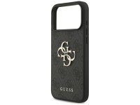 Capa Guess 4G com logo grande para iPhone 17 Pro Max - Preta Capa Guess 4G com logo grande para iPhone 17 Pro Max - Preta