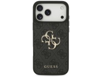Capa Guess 4G com logo grande para iPhone 17 Pro Max - Preta Capa Guess 4G com logo grande para iPhone 17 Pro Max - Preta