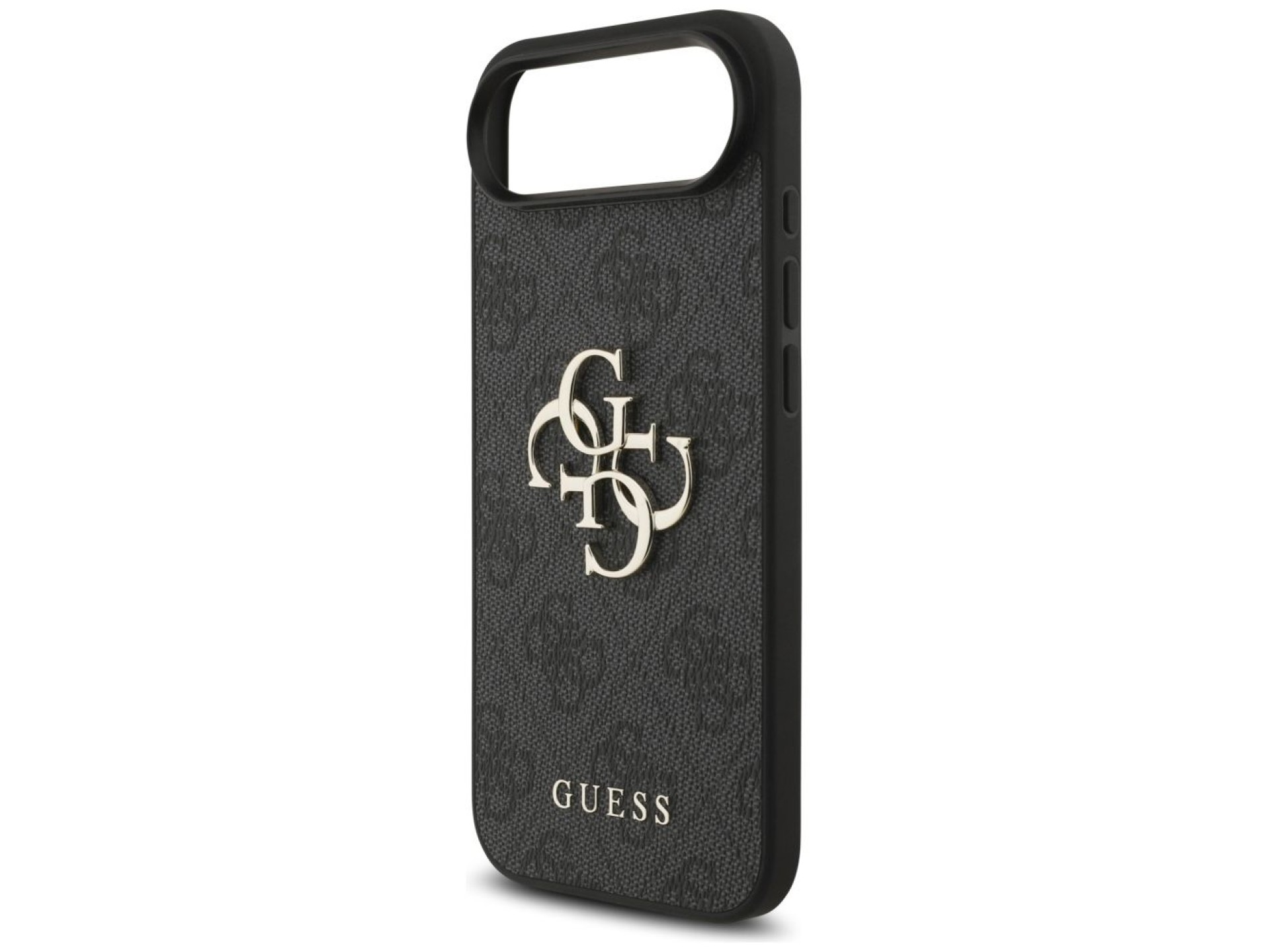 Capa Guess 4G com logo grande para iPhone 17 Air - Preta