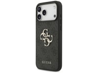 Capa Guess 4G com logo grande para iPhone 17 Pro Max - Preta Capa Guess 4G com logo grande para iPhone 17 Pro Max - Preta