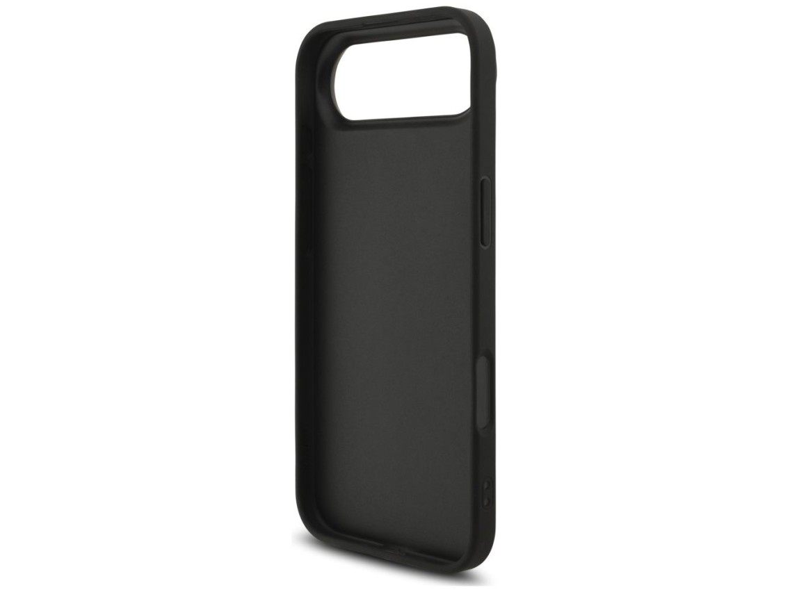 Capa Guess 4G com logo grande para iPhone 17 Air - Preta