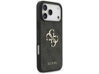 Capa Guess 4G com logo grande para iPhone 17 Pro Max - Preta Capa Guess 4G com logo grande para iPhone 17 Pro Max - Preta