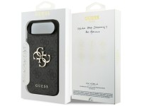 Capa Guess 4G com logo grande para iPhone 17 Air - Preta Capa Guess 4G com logo grande para iPhone 17 Air - Preta