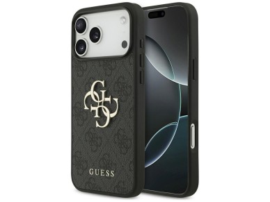 Guess 4G Big Logo Case for iPhone 17 Pro Max - Black Guess 4G Big Logo Case for iPhone 17 Pro Max - Black