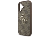 Capa Guess 4G com logo grande para iPhone 17 - Marrom Capa Guess 4G com logo grande para iPhone 17 - Marrom