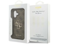 Capa Guess 4G com logo grande para iPhone 17 - Marrom Capa Guess 4G com logo grande para iPhone 17 - Marrom