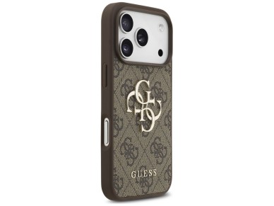 Guess 4G Big Logo Case for iPhone 17 Pro - Brown Guess 4G Big Logo Case for iPhone 17 Pro - Brown