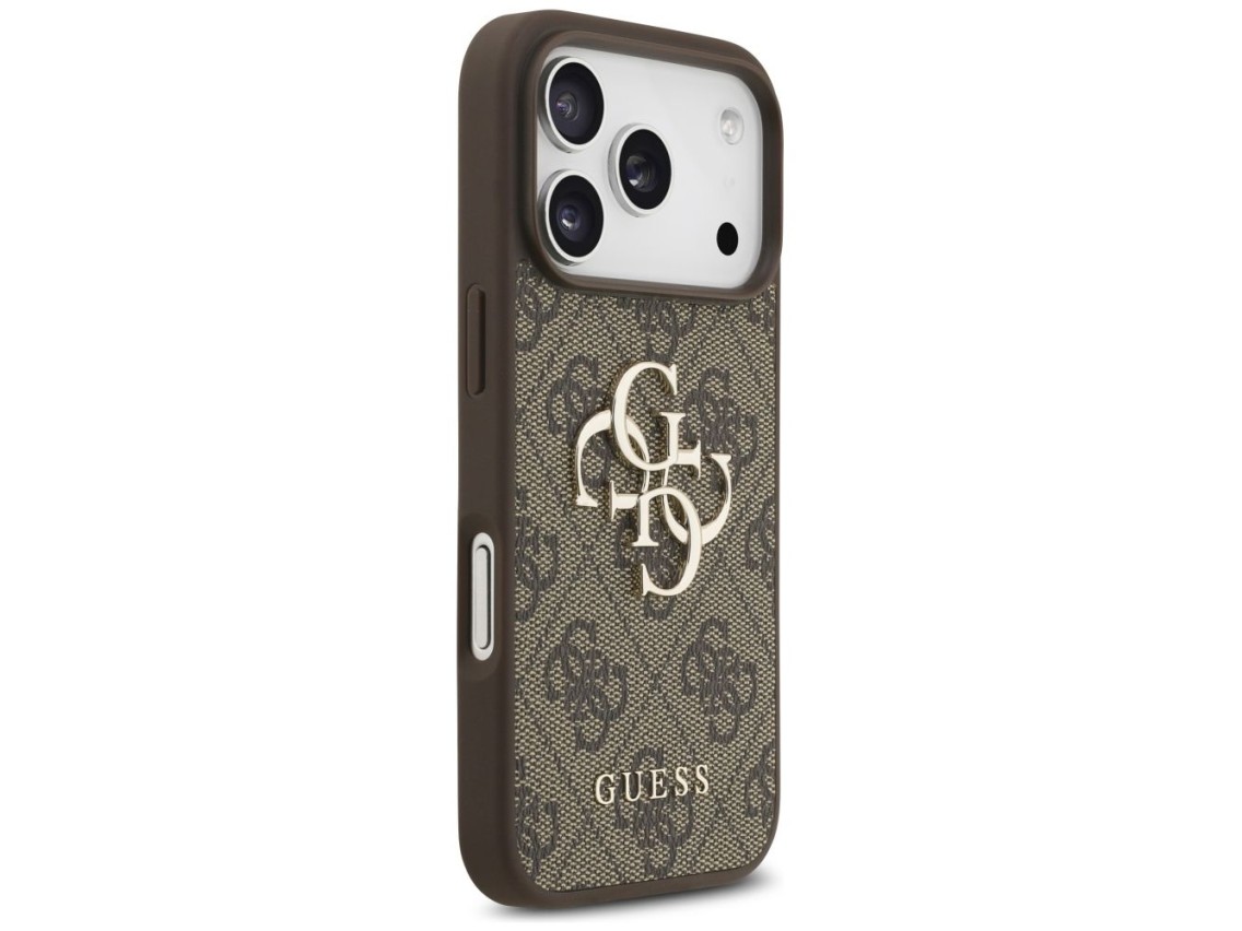 Guess 4G Big Logo Case for iPhone 17 Pro - Brown