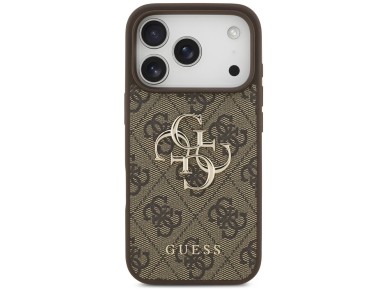 Guess 4G Big Logo Case for iPhone 17 Pro - Brown Guess 4G Big Logo Case for iPhone 17 Pro - Brown