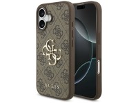 Capa Guess 4G com logo grande para iPhone 17 - Marrom Capa Guess 4G com logo grande para iPhone 17 - Marrom