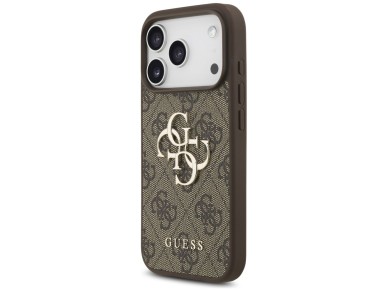 Guess 4G Big Logo Case for iPhone 17 Pro - Brown Guess 4G Big Logo Case for iPhone 17 Pro - Brown