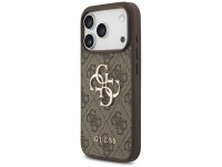 Guess 4G Big Logo Case for iPhone 17 Pro - Brown Guess 4G Big Logo Case for iPhone 17 Pro - Brown