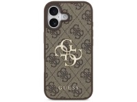 Capa Guess 4G com logo grande para iPhone 17 - Marrom Capa Guess 4G com logo grande para iPhone 17 - Marrom