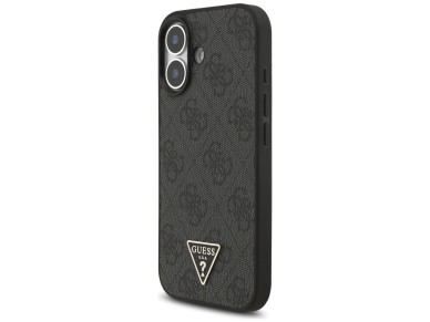 Funda Guess 4G con correa y logo triangular MagSafe para iPhone 17 - negra Funda Guess 4G con correa y logo triangular MagSafe para iPhone 17 - negra