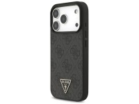Funda Guess 4G con correa y logo triangular MagSafe para iPhone 17 Pro - negra Funda Guess 4G con correa y logo triangular MagSafe para iPhone 17 Pro - negra