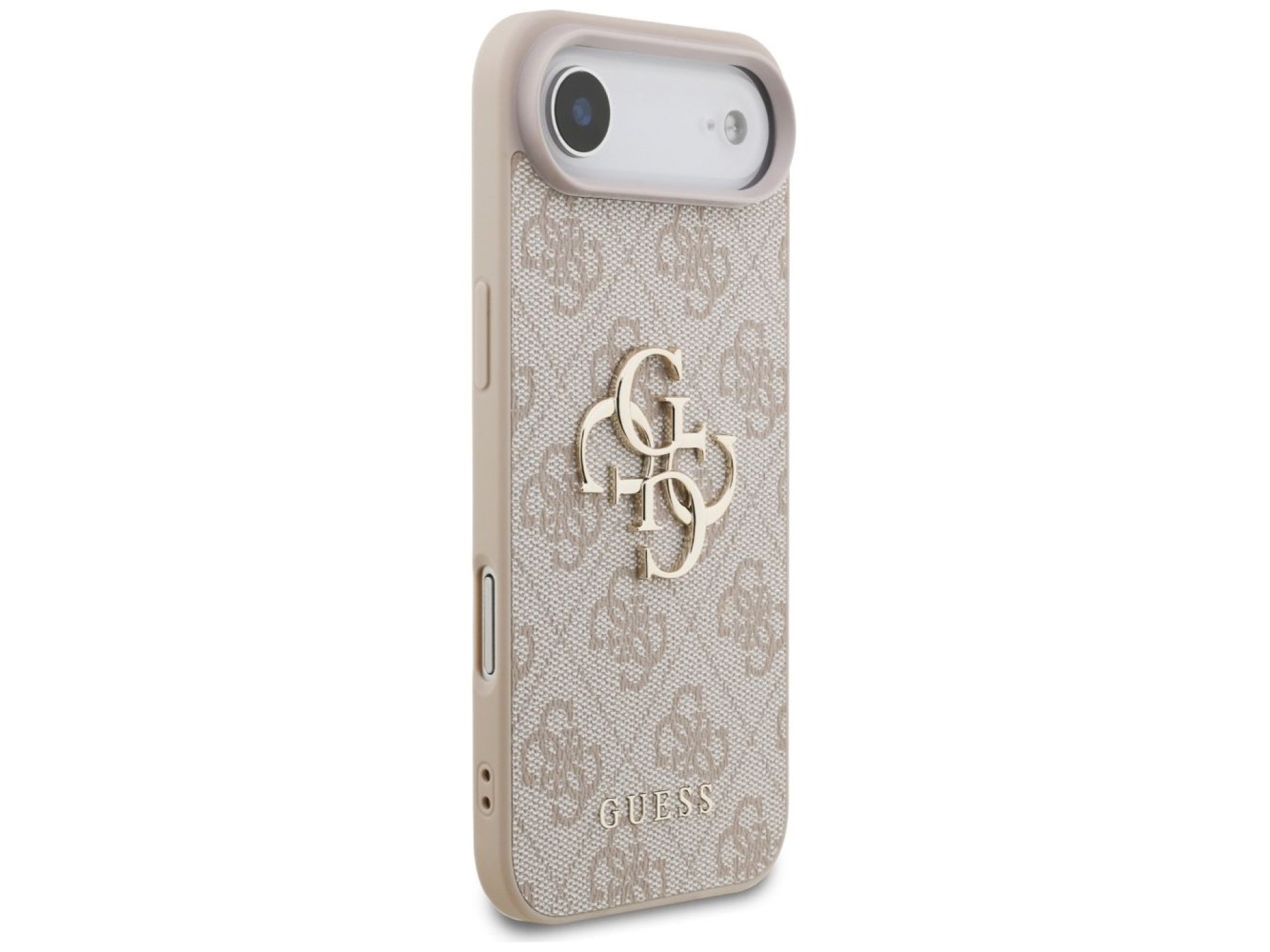 Capa Guess 4G com logo grande para iPhone 17 Air - Rosa