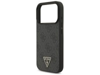 Funda Guess 4G con correa y logo triangular MagSafe para iPhone 17 Pro - negra Funda Guess 4G con correa y logo triangular MagSafe para iPhone 17 Pro - negra