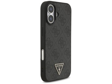 Funda Guess 4G con correa y logo triangular MagSafe para iPhone 17 - negra Funda Guess 4G con correa y logo triangular MagSafe para iPhone 17 - negra
