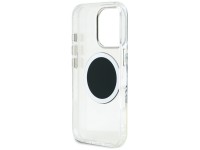 Guess IML Metal Colored Circle Classic Logo MagSafe case for iPhone 16 Pro - black Guess IML Metal Colored Circle Classic Logo MagSafe case for iPhone 16 Pro - black