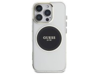 Guess IML Metal Colored Circle Classic Logo MagSafe case for iPhone 16 Pro - black Guess IML Metal Colored Circle Classic Logo MagSafe case for iPhone 16 Pro - black