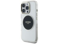 Guess IML Metal Colored Circle Classic Logo MagSafe case for iPhone 16 Pro - black Guess IML Metal Colored Circle Classic Logo MagSafe case for iPhone 16 Pro - black