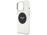 Guess IML Metal Colored Circle Classic Logo MagSafe case for iPhone 16 Pro - black Guess IML Metal Colored Circle Classic Logo MagSafe case for iPhone 16 Pro - black